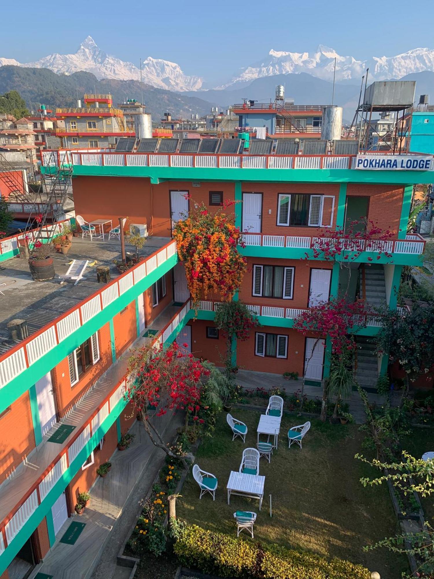 New Pokhara Lodge - Pokhara Lakeside Exterior photo
